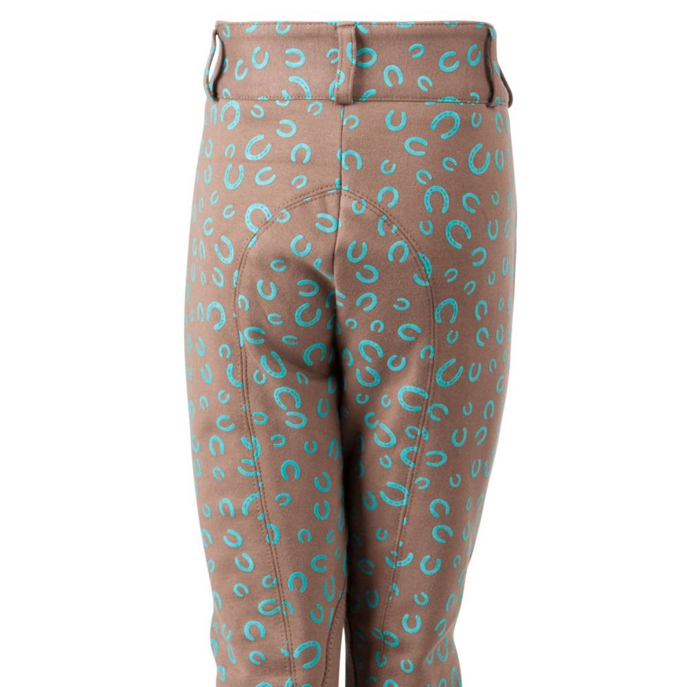 Huntley Equestrian Daisy Clipper Childrens Horse Shoe Riding Pants